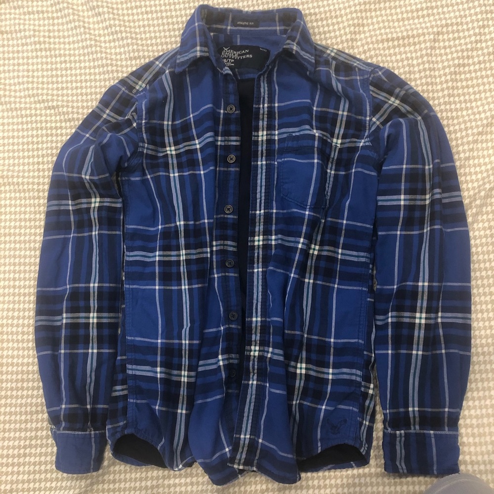 Men's button down American eagle shirt